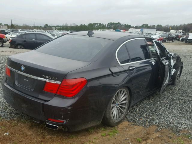 WBAKB4C52BC574857 - 2011 BMW 740 LI BLACK photo 4