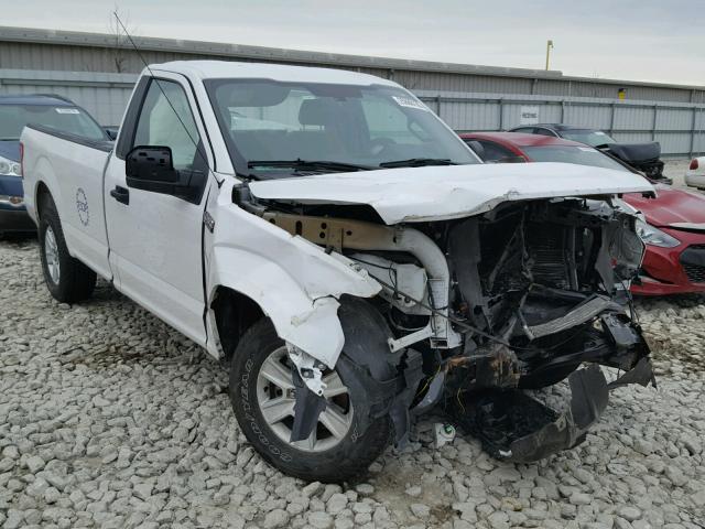 1FTNF1CFXGKE70951 - 2016 FORD F150 WHITE photo 1