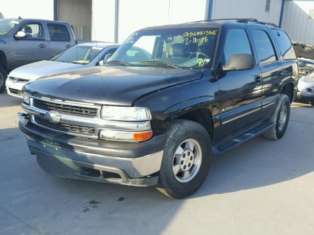 1GNEK13T41J294792 - 2001 CHEVROLET TAHOE K150 BLACK photo 2