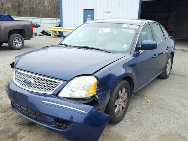 1FAHP24187G162561 - 2007 FORD FIVE HUNDR BLUE photo 2