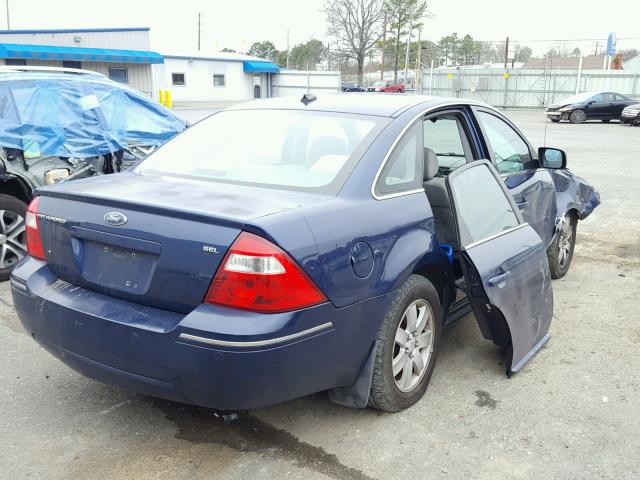 1FAHP24187G162561 - 2007 FORD FIVE HUNDR BLUE photo 4