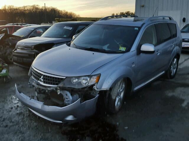 JA4MT41X59Z000607 - 2009 MITSUBISHI OUTLANDER GRAY photo 2