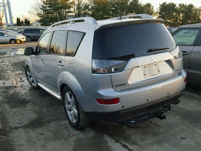 JA4MT41X59Z000607 - 2009 MITSUBISHI OUTLANDER GRAY photo 3