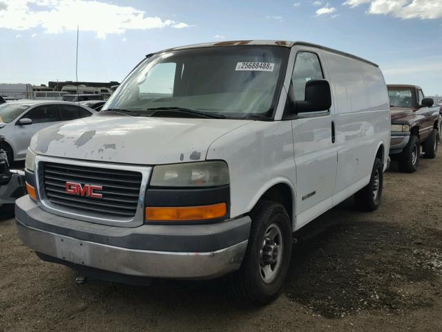 1GTGG25V751239931 - 2005 GMC SAVANA G25 WHITE photo 2