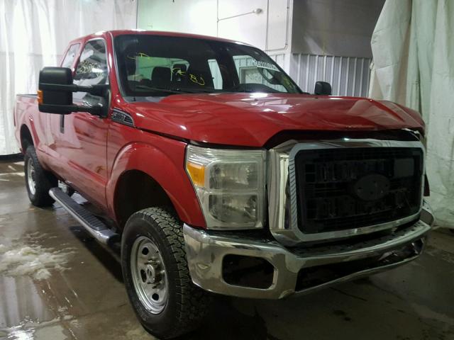 1FT7X2B6XCEB48901 - 2012 FORD F250 SUPER RED photo 1