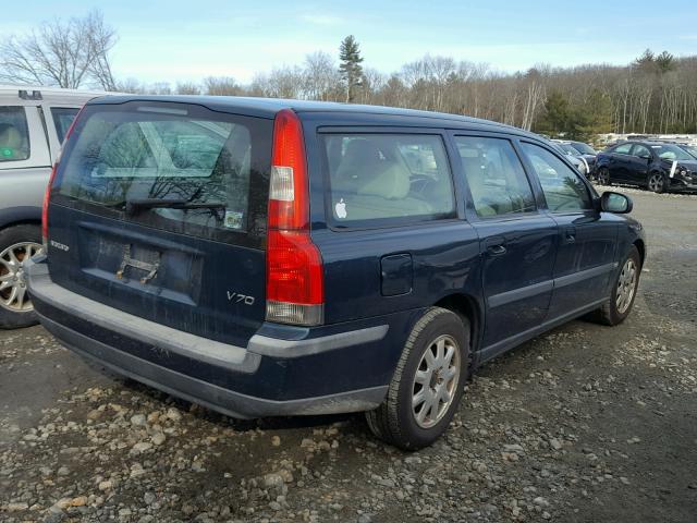 YV1SW61R121179406 - 2002 VOLVO V70 GREEN photo 4