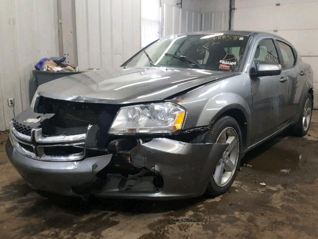 1B3BD2FG9BN577971 - 2011 DODGE AVENGER LU GRAY photo 1