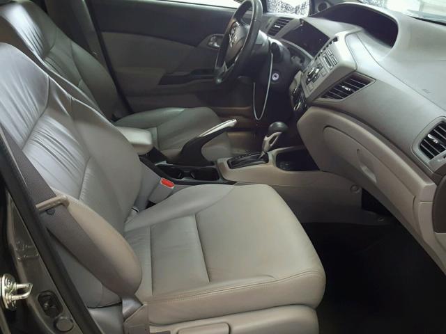 2HGFB2F98CH595316 - 2012 HONDA CIVIC EXL 石墨色 照片 5