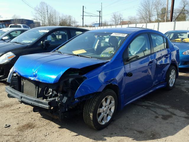 3N1AB6AP6AL683147 - 2010 NISSAN SENTRA 2.0 BLUE photo 2