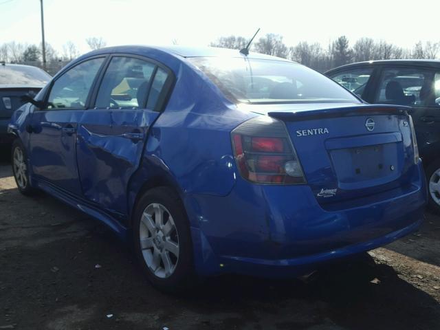 3N1AB6AP6AL683147 - 2010 NISSAN SENTRA 2.0 BLUE photo 3