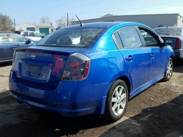 3N1AB6AP6AL683147 - 2010 NISSAN SENTRA 2.0 BLUE photo 4