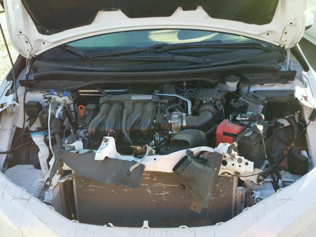 3HGGK5H74HM709760 - 2017 HONDA FIT EX WHITE photo 7