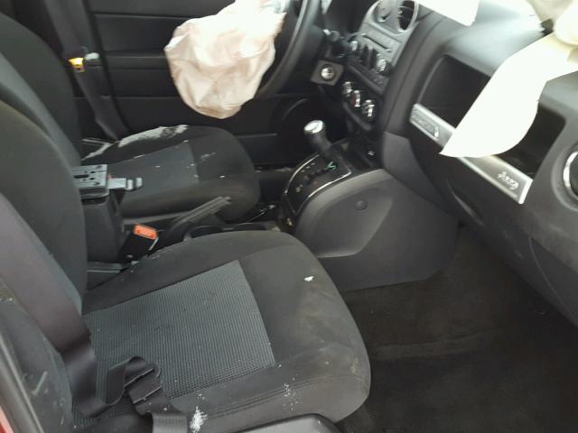 1C4NJDBB0GD521540 - 2016 JEEP COMPASS SP MAROON photo 5