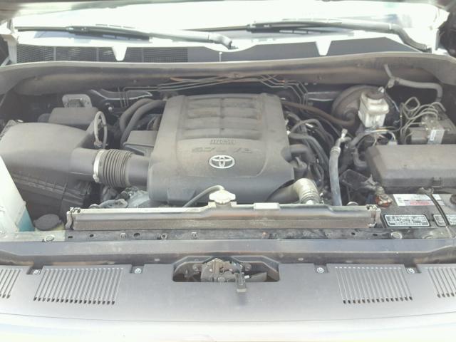 5TFRY5F14EX171829 - 2014 TOYOTA TUNDRA DOU BLACK photo 7