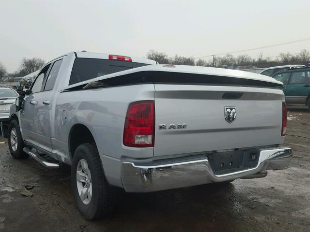 1C6RR6GGXDS573122 - 2013 RAM 1500 SLT SILVER photo 3