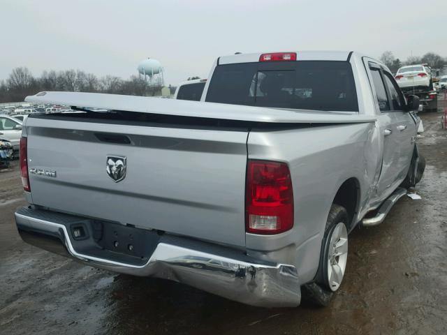 1C6RR6GGXDS573122 - 2013 RAM 1500 SLT SILVER photo 4