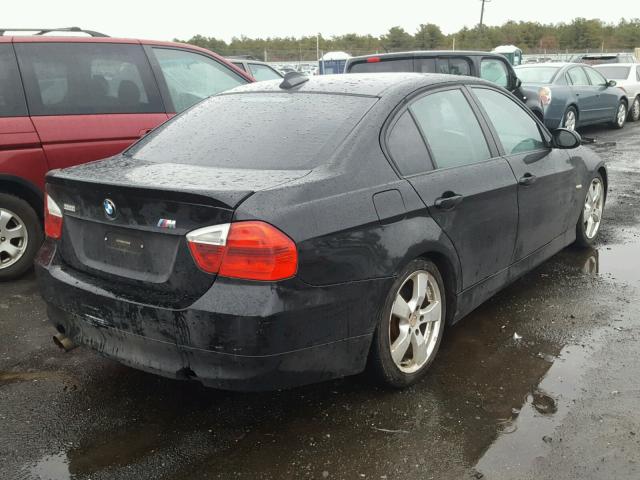 WBAVC93527KZ70629 - 2007 BMW 328 XI BLACK photo 4