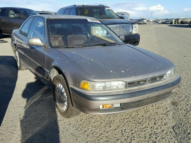 1HGCB7162MA074427 - 1991 HONDA ACCORD EX TAN photo 1