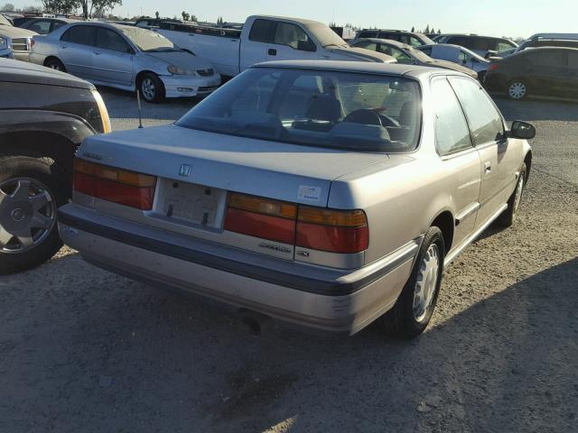 1HGCB7162MA074427 - 1991 HONDA ACCORD EX TAN photo 4