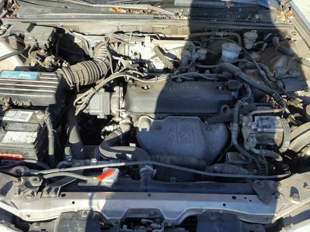 1HGCB7162MA074427 - 1991 HONDA ACCORD EX TAN photo 7