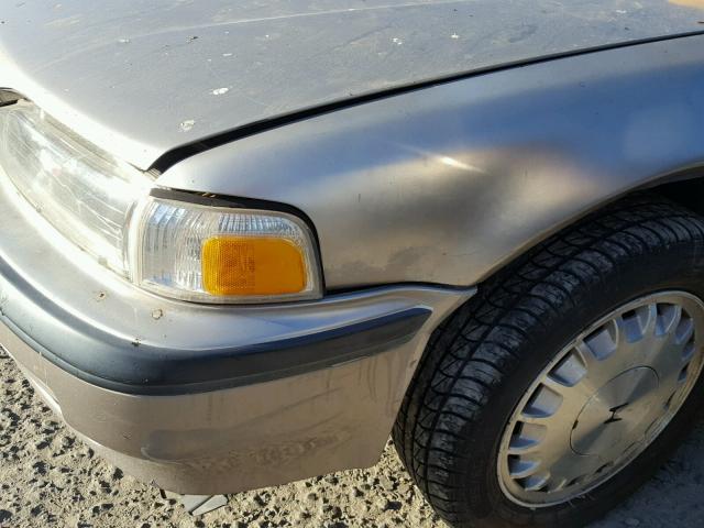 1HGCB7162MA074427 - 1991 HONDA ACCORD EX TAN photo 9