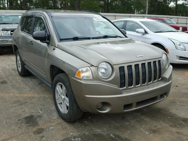 1J8FT47W78D614382 - 2008 JEEP COMPASS SP GREEN photo 1