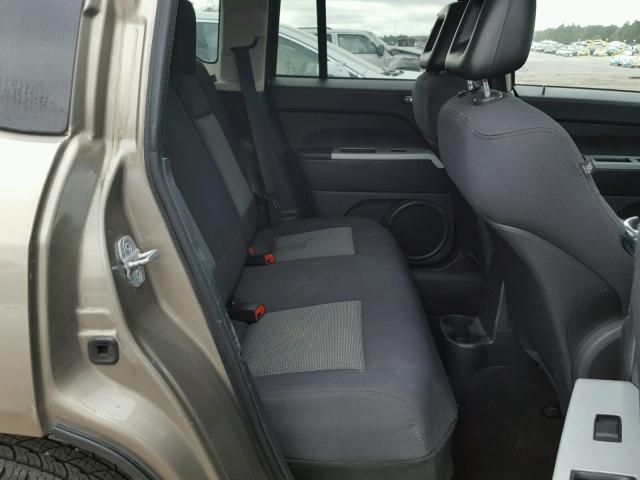 1J8FT47W78D614382 - 2008 JEEP COMPASS SP GREEN photo 6