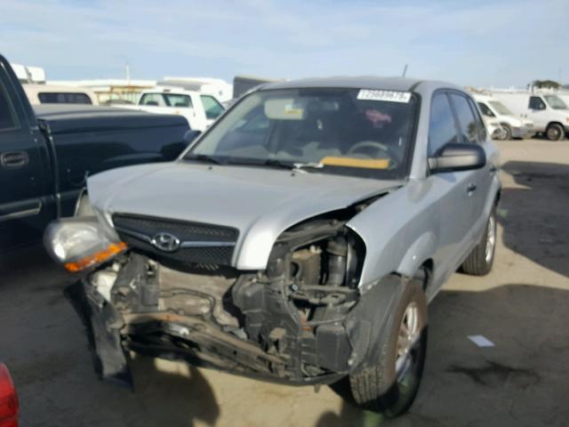 KM8JM12B39U042127 - 2009 HYUNDAI TUCSON GLS GRAY photo 2