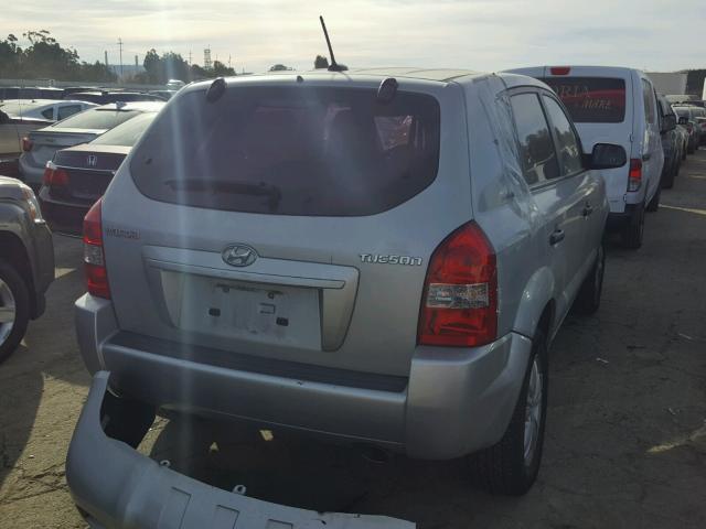 KM8JM12B39U042127 - 2009 HYUNDAI TUCSON GLS GRAY photo 4