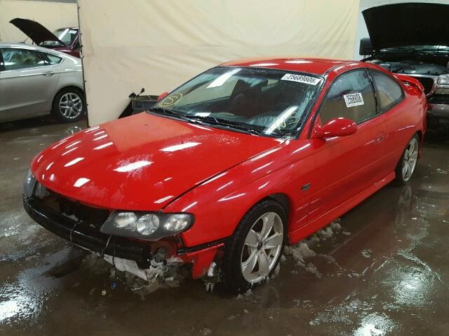 6G2VX12G14L239084 - 2004 PONTIAC GTO RED photo 2