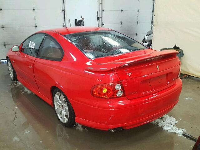 6G2VX12G14L239084 - 2004 PONTIAC GTO RED photo 3