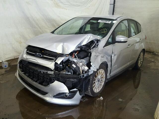 1FADP5BU9EL505430 - 2014 FORD C-MAX SEL SILVER photo 2