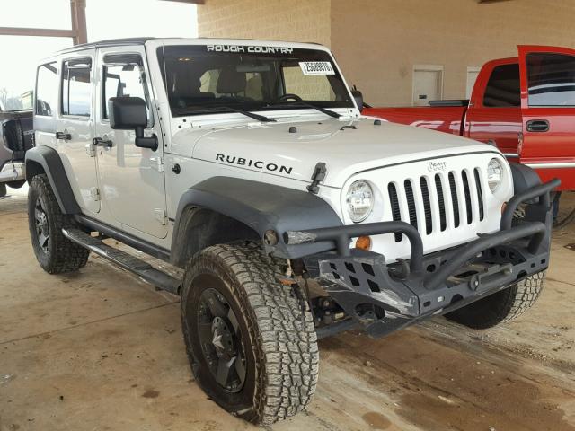 1C4BJWFG4CL280327 - 2012 JEEP WRANGLER U WHITE photo 1