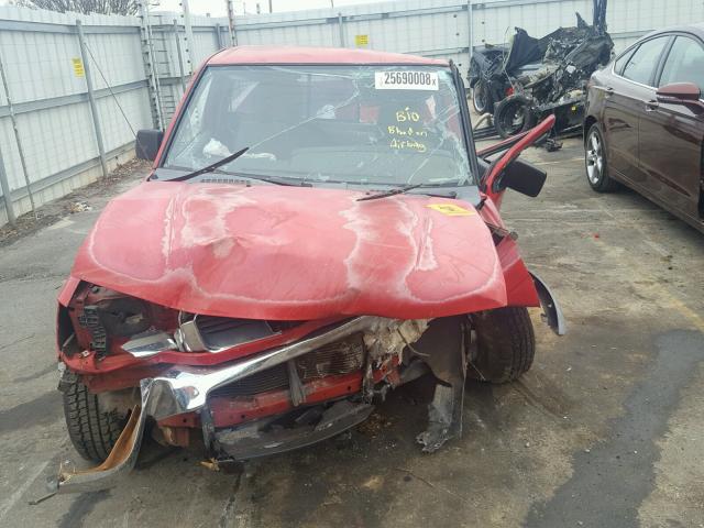 1N6DD21Y0WC337651 - 1998 NISSAN FRONTIER X RED photo 7