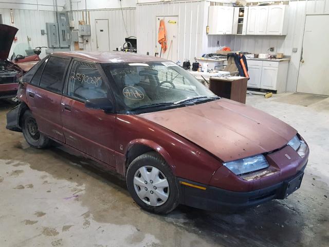 1G8ZF5597RZ146828 - 1994 SATURN SL MAROON photo 1