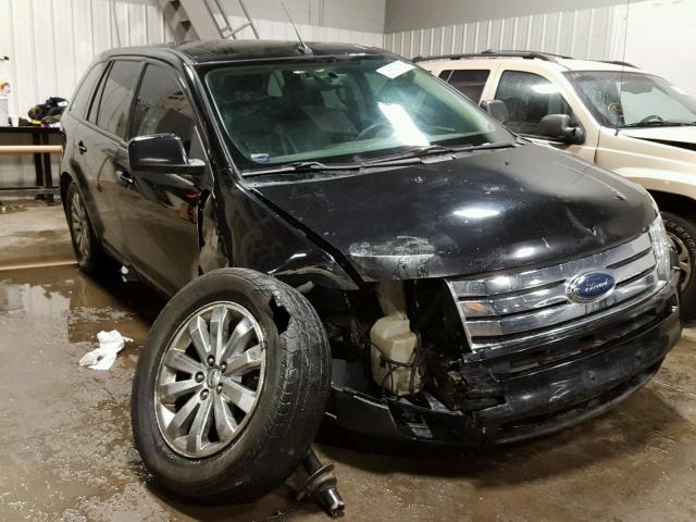 2FMDK49C47BA72419 - 2007 FORD EDGE SEL P BLACK photo 1