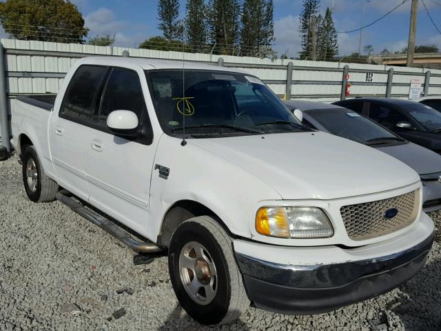 1FTRW076X3KB62856 - 2003 FORD F150 SUPER WHITE photo 1