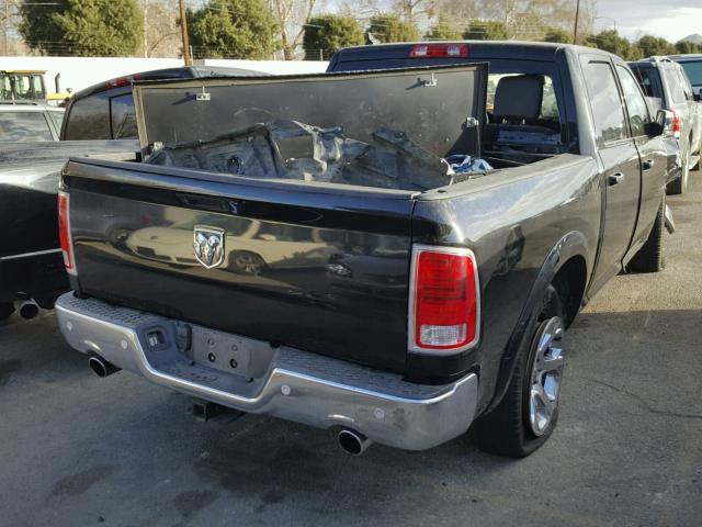 1C6RR7NTXFS713629 - 2015 RAM 1500 LARAM BLACK photo 4