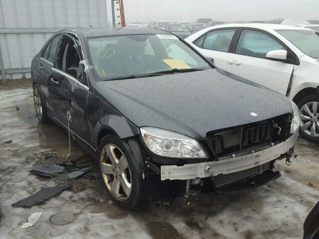 WDDGF8FBXAF465507 - 2010 MERCEDES-BENZ C 250 4MAT GRAY photo 1