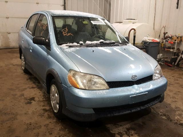 JTDBT123220206095 - 2002 TOYOTA ECHO BLUE photo 1