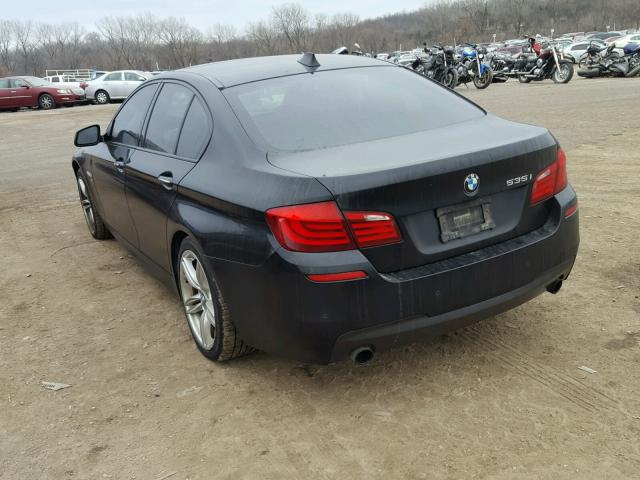 WBAFU7C50BC779591 - 2011 BMW 535 XI BLACK photo 3