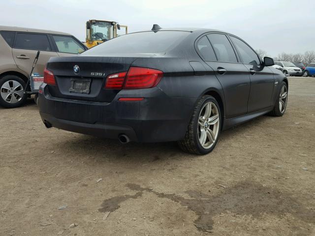 WBAFU7C50BC779591 - 2011 BMW 535 XI BLACK photo 4