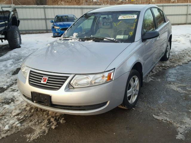 1G8AJ55F87Z136212 - 2007 SATURN ION LEVEL SILVER photo 2