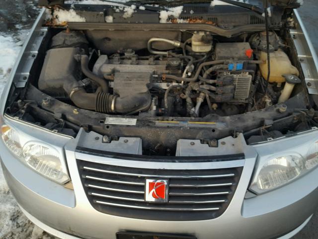 1G8AJ55F87Z136212 - 2007 SATURN ION LEVEL SILVER photo 7