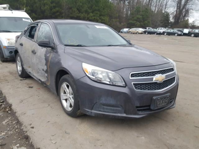 1G11B5SA7DF190005 - 2013 CHEVROLET MALIBU LS ნაცრისფერი ფოტო 1
