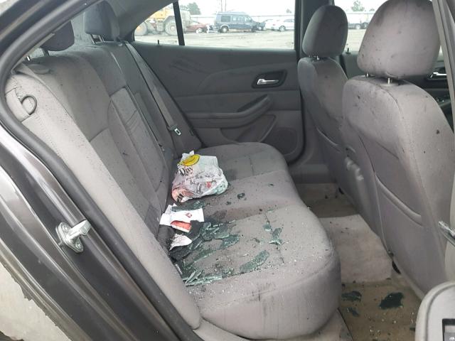 1G11B5SA7DF190005 - 2013 CHEVROLET MALIBU LS ნაცრისფერი ფოტო 6