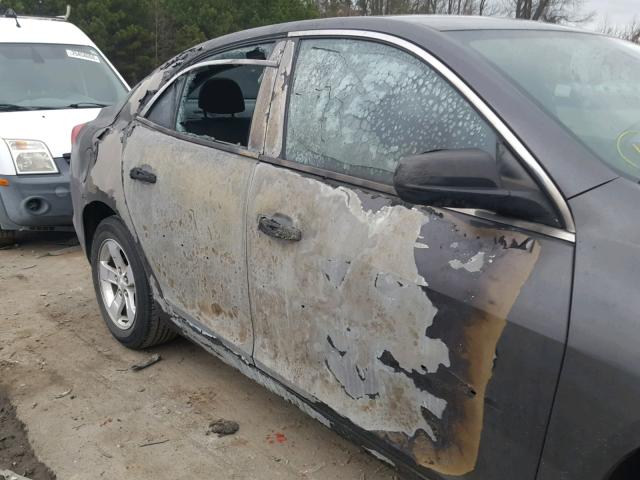 1G11B5SA7DF190005 - 2013 CHEVROLET MALIBU LS ნაცრისფერი ფოტო 9