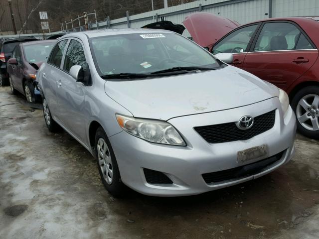 2T1BU40E19C175845 - 2009 TOYOTA COROLLA BA SILVER photo 1