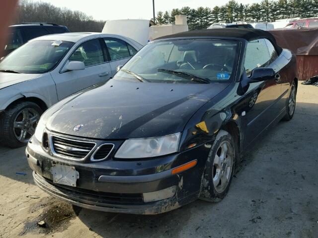 YS3FD79YX66001817 - 2006 SAAB 9-3 BASE BLACK photo 2