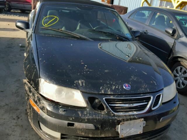 YS3FD79YX66001817 - 2006 SAAB 9-3 BASE BLACK photo 9